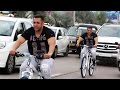 Salman Khan SPOTTED Cycling At Bandra Worli Sea Link