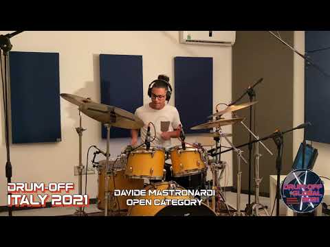 Drum-Off ITALY 2021 - DAVIDE MASTRONARDI - 24 - Open category