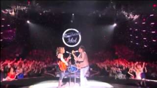Crystal Bowersox   Lee Dewyze - Falling Slowly (American Idol Season 9 - Top 4).flv