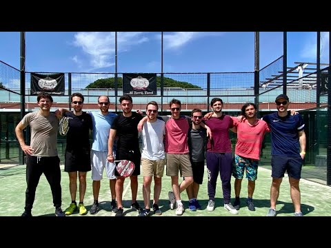 Animation de padel à Barcelone