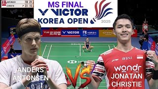 Download lagu Insane Rallies (INA) J. Christie vs A. Antonsen (DEN) Final | Korea Open 2025 Badminton Highlights mp3 Download lagu Insane Rallies (INA) J. Christie vs A. Antonsen (DEN) Final | Korea Open 2025 Badminton Highlights mp3