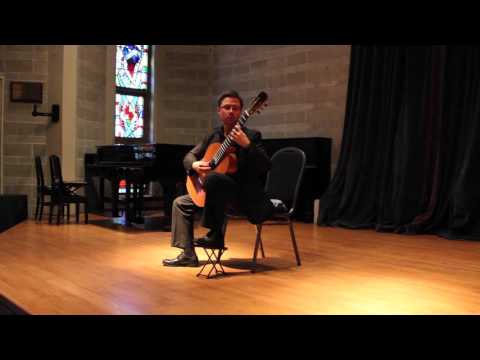 Bradford Werner Plays Studio No. 18 - Rosario by Gilardino on Classical Guitar