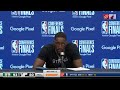 Bam Adebayo Post Game Interview After Heat 93-80 Win Over Loss To Boston Celtics