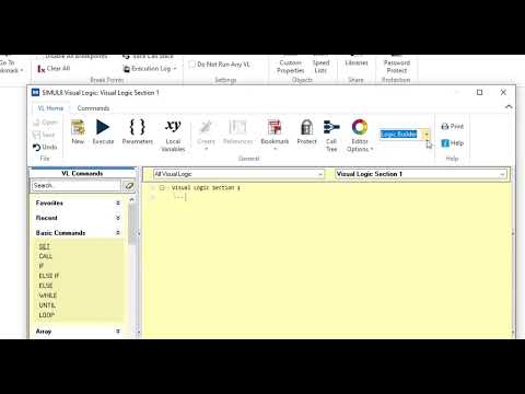 Visual Logic Visual Programming Editor