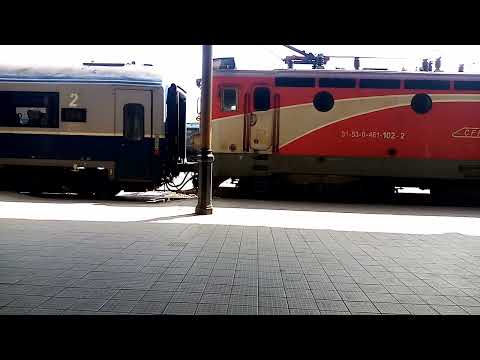 EC102 gareaza in Stația Suceava Trenul R5703 Suceava-Ilva Mică 05.06.2023