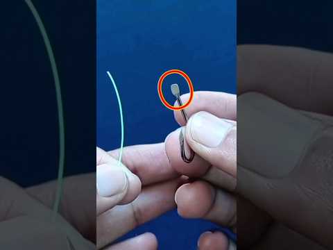 How to tie an easy fishing hook knots