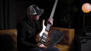 Video thumbnail for Spector NS-5XL – Myrtle Burl & Maple – Woodstock Custom Collection by Fret Nation