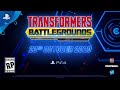 Transformers: Battlegrounds - Teaser Trailer | PS4
