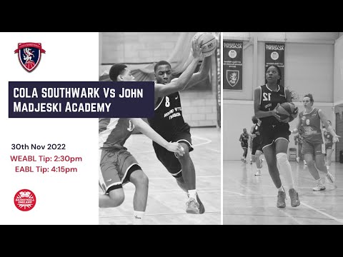 EABL -  City of London Academy Southwark vs. John Madjeski Academy - 30.11.2022