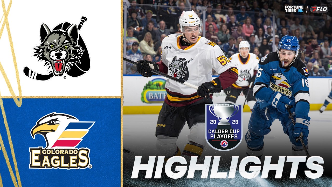 HIGHLIGHTS: Game 6 Chicago Wolves vs Colorado Eagles | AHL Calder Cup Playoffs 2026