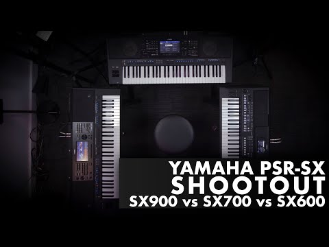 Yamaha PSR-SX Shootout - SX900 vs SX700 vs SX600