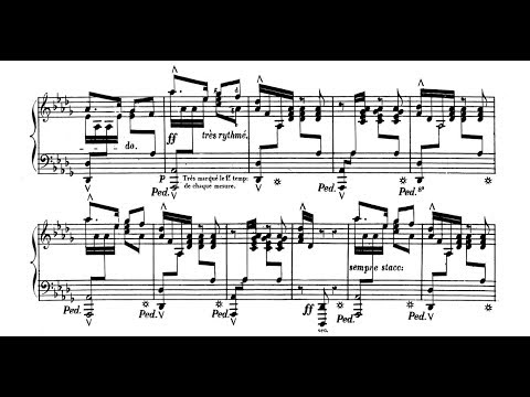 Gottschalk - Bamboula, Op. 2 - Alan Feinberg Piano