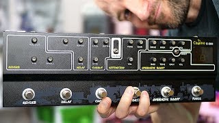 Video thumbnail for Caline C-300 6 in 1 Effects Pedal (Overdrive, Boost, Distortion, Chorus, Delay, Reverb & Tuner by intheblues