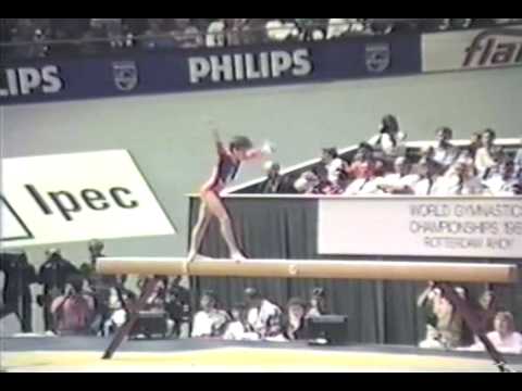 26th AA Karine Boucher BB - 1987 World Gymnastics Championships 9.700