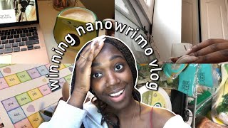 nanowrimo vlog 2022 // week four