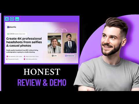 BetterPic Review and Tutorial - How to Generate Professional Headshots