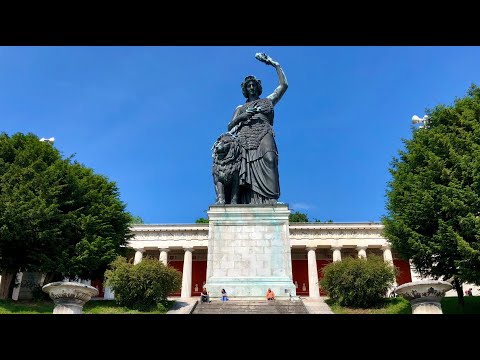 Die Bavaria - Innenbesteigung der Bronzestatue auf der Theresienhöhe | Schnell ́s Videos