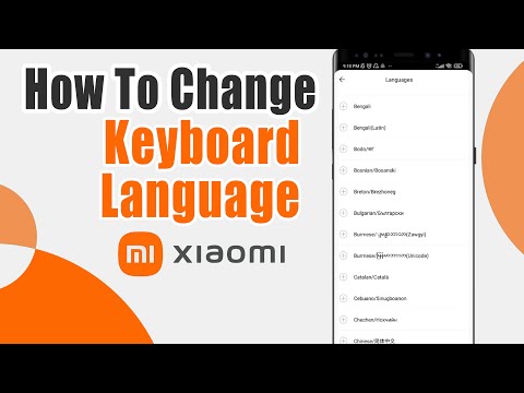 How To Change Keyboard Language On Xiaomi