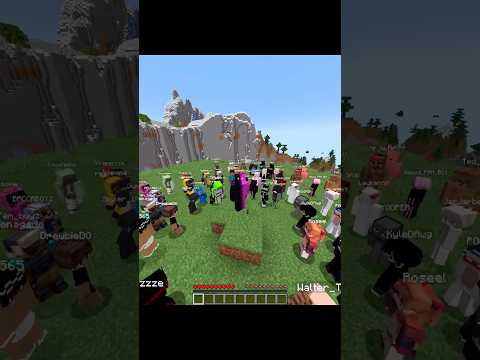 Minecraft manhunt 100 hunters