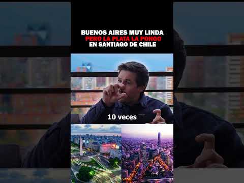 Bueno aires muy lindo pero la plata la pongo en Santiago de Chile