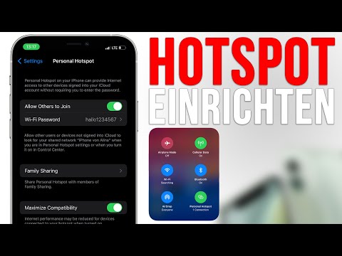 Hotspot auf iPhone einrichten und Mobile Daten teilen! [2023]