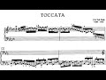 Bach: Toccata in C minor: BWV 911 (Martha Argerich) | Score video