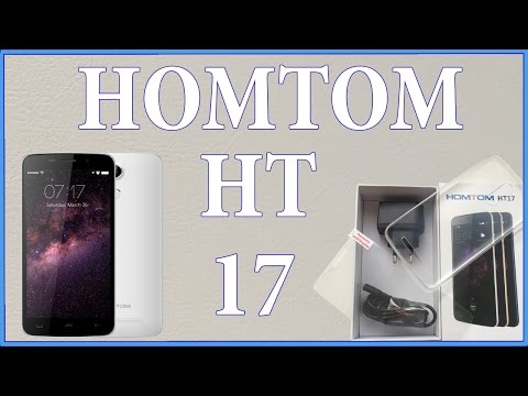 Homtom HT17 4G Unboxing, Einrichten.