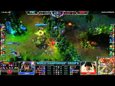 Ozone vs Fnatic Group B (World Championship Group Stages Day 4)