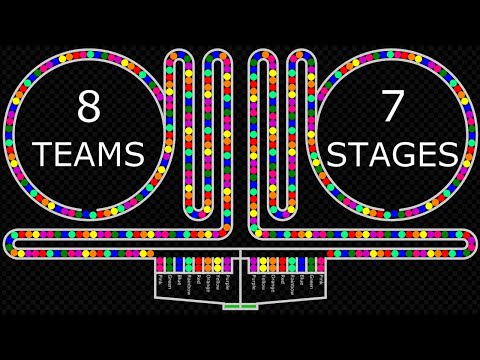 The Team Elimination Marble Race - Elimination Marble Race in Algodoo | 62 |