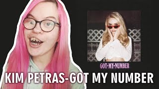 KIM PETRAS - GOT MY NUMBER (REACTION) | Sisley Reacts