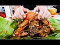 SPICY STREET FOOD Tour In Jakarta Indonesia BEST MUD Crabs BBQ Ribs And PAINFUL Spice