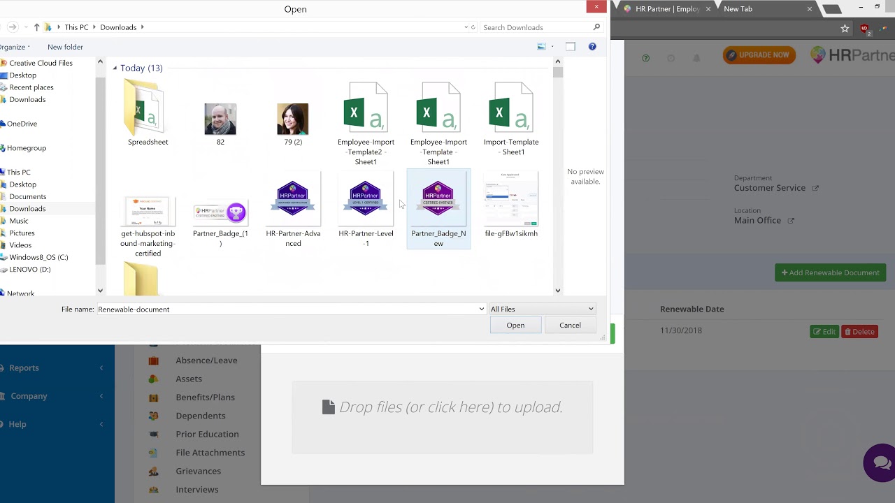 Employee Documents - HR Software