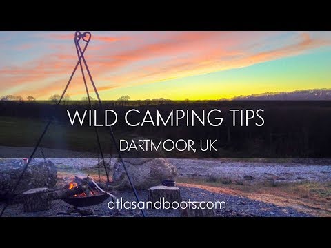 Wild Camping Tips, Dartmoor, UK