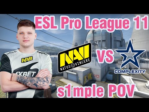 CS:GO POV Demo Na'Vi s1mple vs Complexity 29 kills (de_nuke)