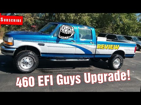 *460 Ford EFI Guys Kit* Upgrade and Review on our 1995 Crew Cab Long Box F350 Big Block 7.5l 5 Speed