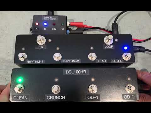 Custom Mark IV FU-3 MIDI Footswitch for Mesa Boogie - w/ Custom 12-Ft Cable image 9