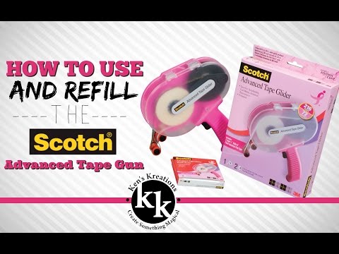 How To Replace Adhesive Roll and USE the Scotch ATG