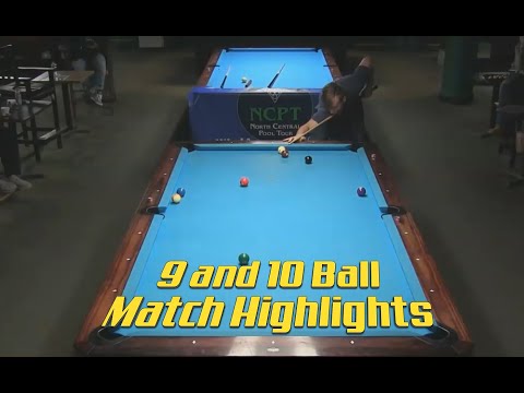 Justin Martin - 9 and 10 Ball Match Highlights