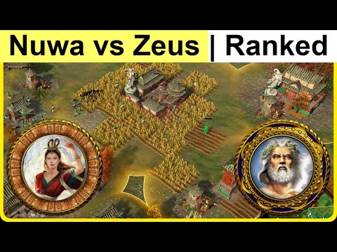 Nuwa vs Zeus | 1v1 Ranked | Age of Mythology