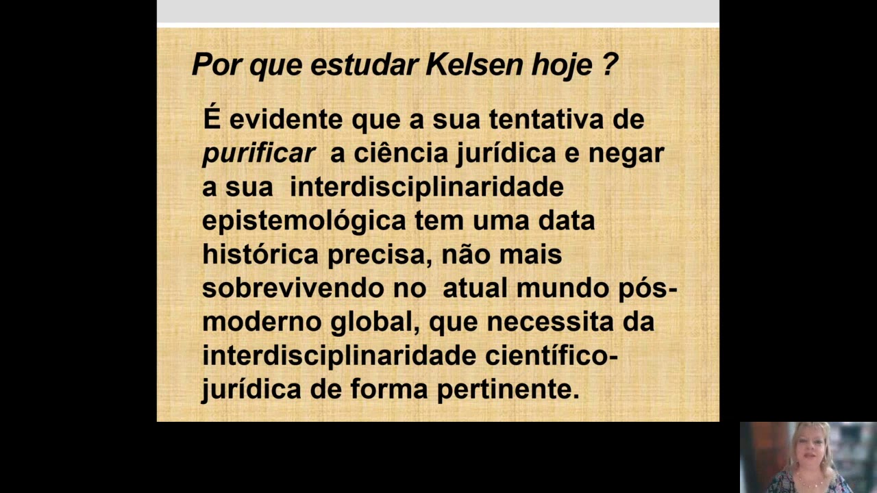 TEORIA PURA DO DIREITO -APRESENTAÇÃO GERAL