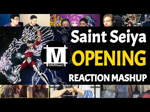 Saint Seiya Opening | Reaction Mashup