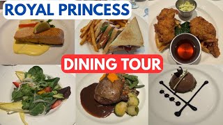Royal Princess | Restaurant Tour | April 2026
