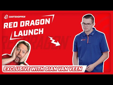 Dartshopper Media - EXCLUSIVE - Trying the new RedDragon Range with Gian Van Veen! #darts