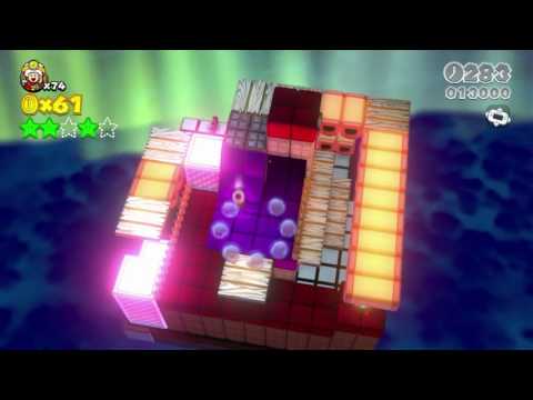 🌴☀ Super Mario 3D World - World 5 All Stars & Stamp 100 % Complete No Commentary Walkthrough