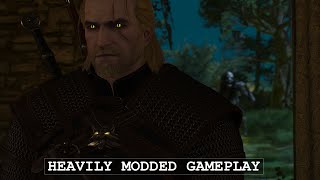 Modded Witcher 3 Gameplay