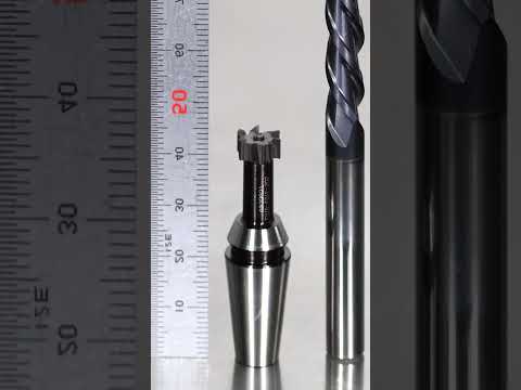 Comparison of TungMeister and Solid machining on Swiss machine! #fyp #cnc #machine #machining #tools