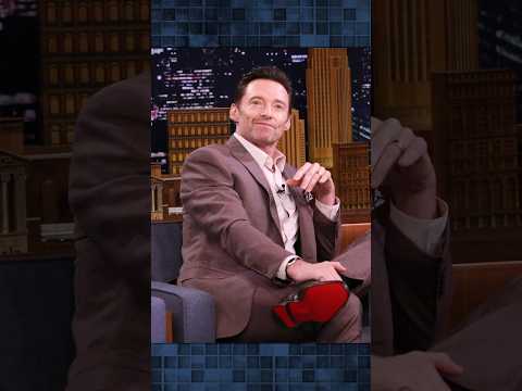 Does #HughJackman still hold his #Marvel record? 👀 #FallonFlashback