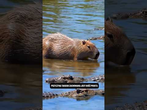Aligatory nie jedzą kapibar