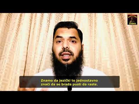 Pustajte brade, kolika je duzina bila kod Muhammeda sallallahu alejhi ve sellem