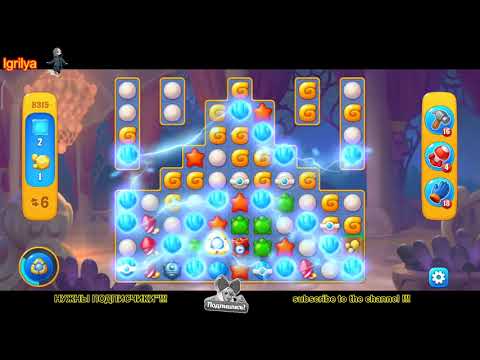 Fishdom level 8314, 8315, 8316 / Фишдом уровень 8314, 8315, 8316